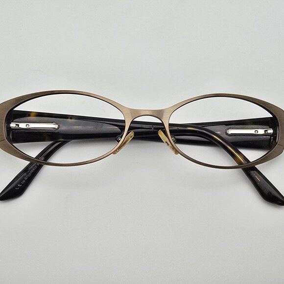 Christian Dior CD3673/Strass 09Z Brown Havana Rhinestone Eyeglasses Frame 53mm - Picture 11 of 13